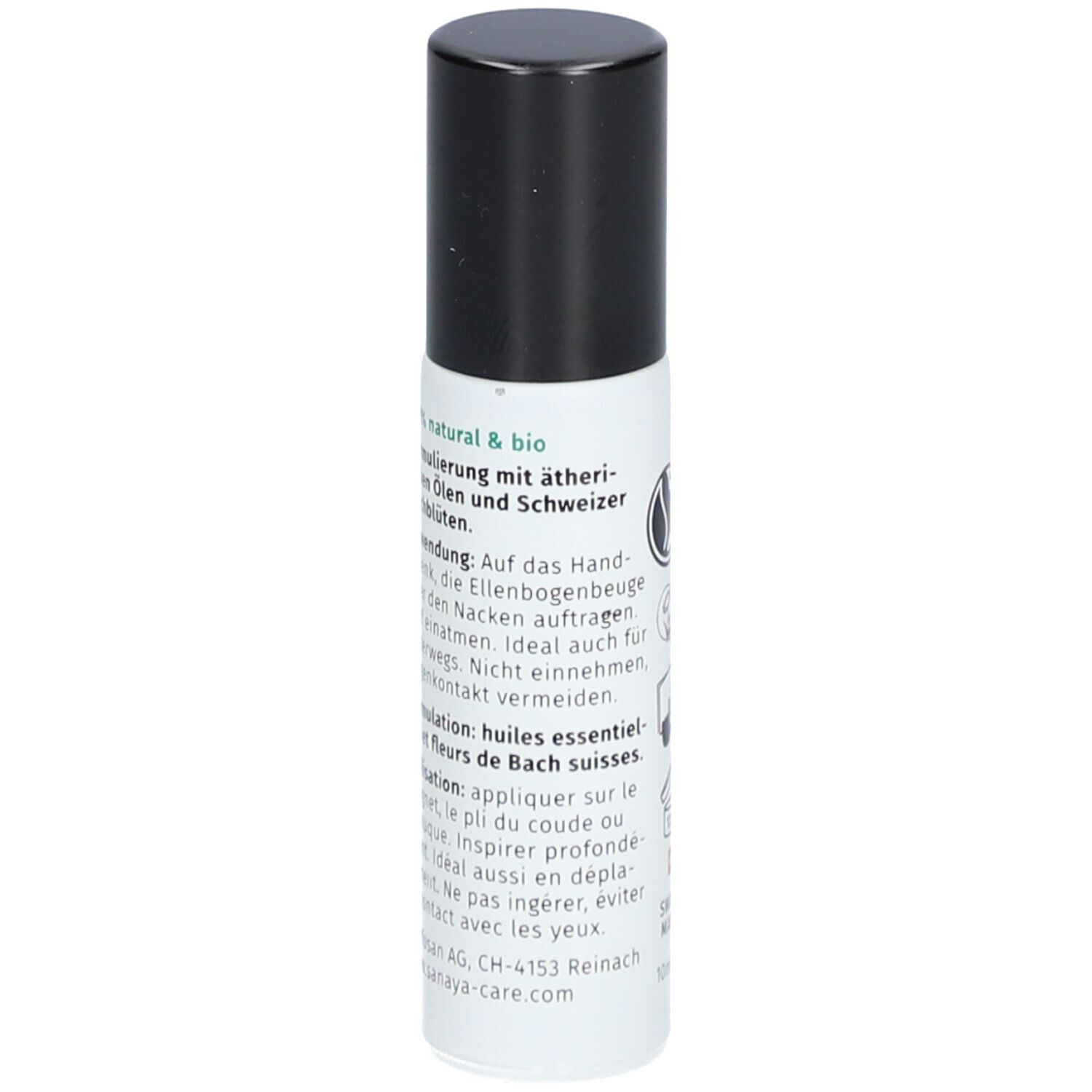 SANAYA Bio Aromatische Roll On & Bachbloesemconcentratie