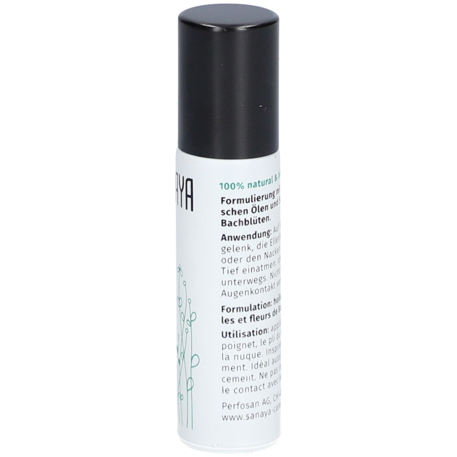 SANAYA Bio Aromatische Roll On & Bachbloesemconcentratie