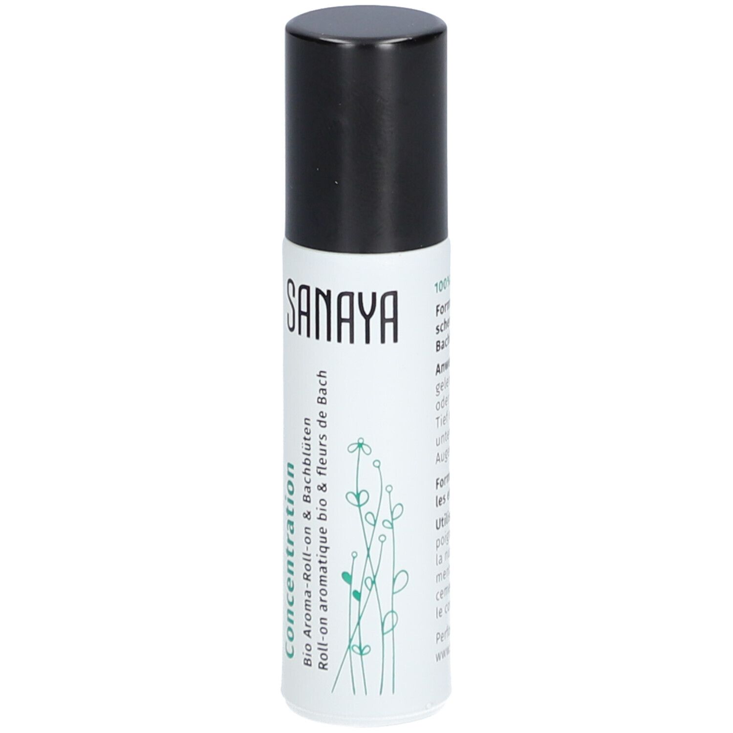 SANAYA Bio Aromatische Roll On & Bachbloesemconcentratie
