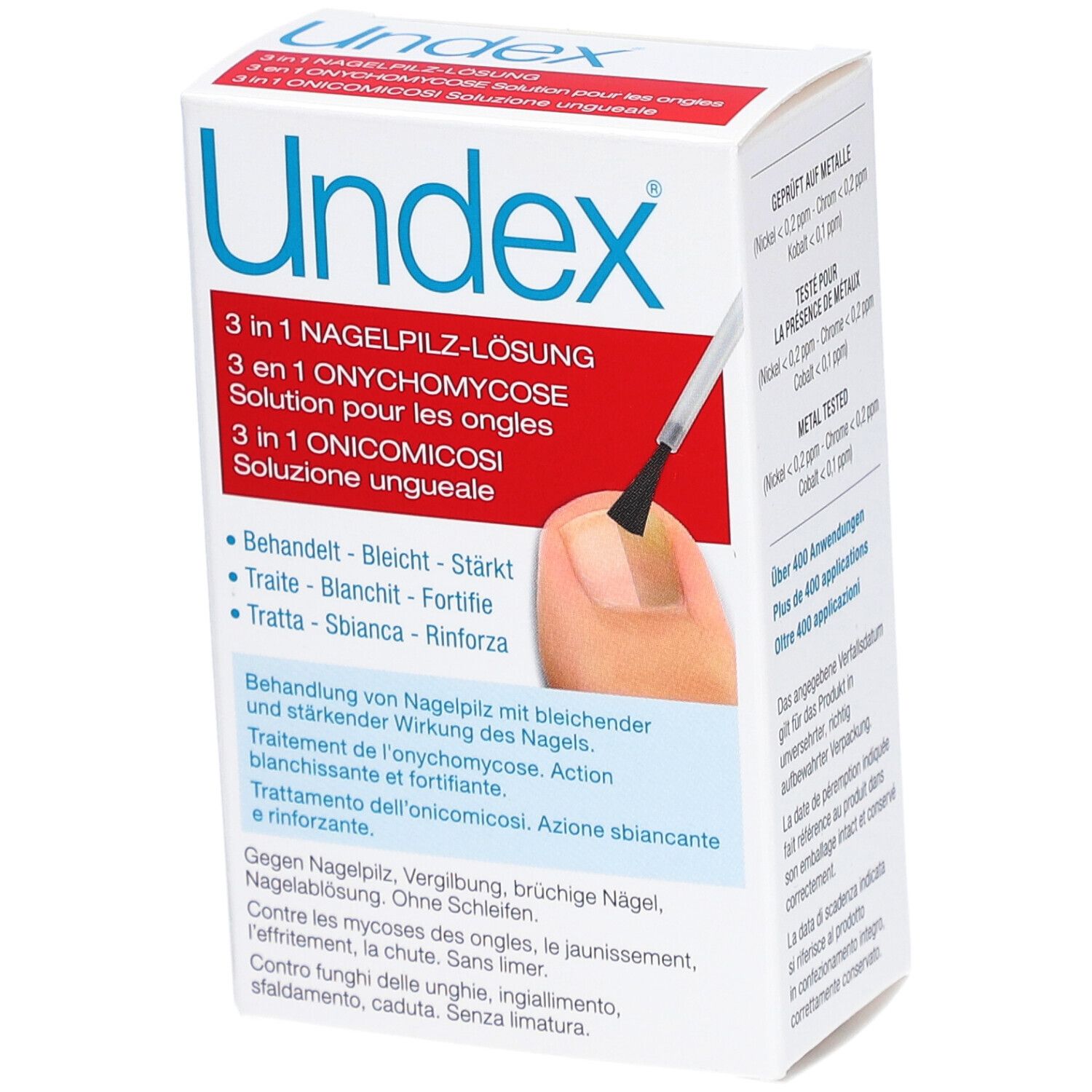 Undex 3-in-1 Onychomycosis Nageloplossing