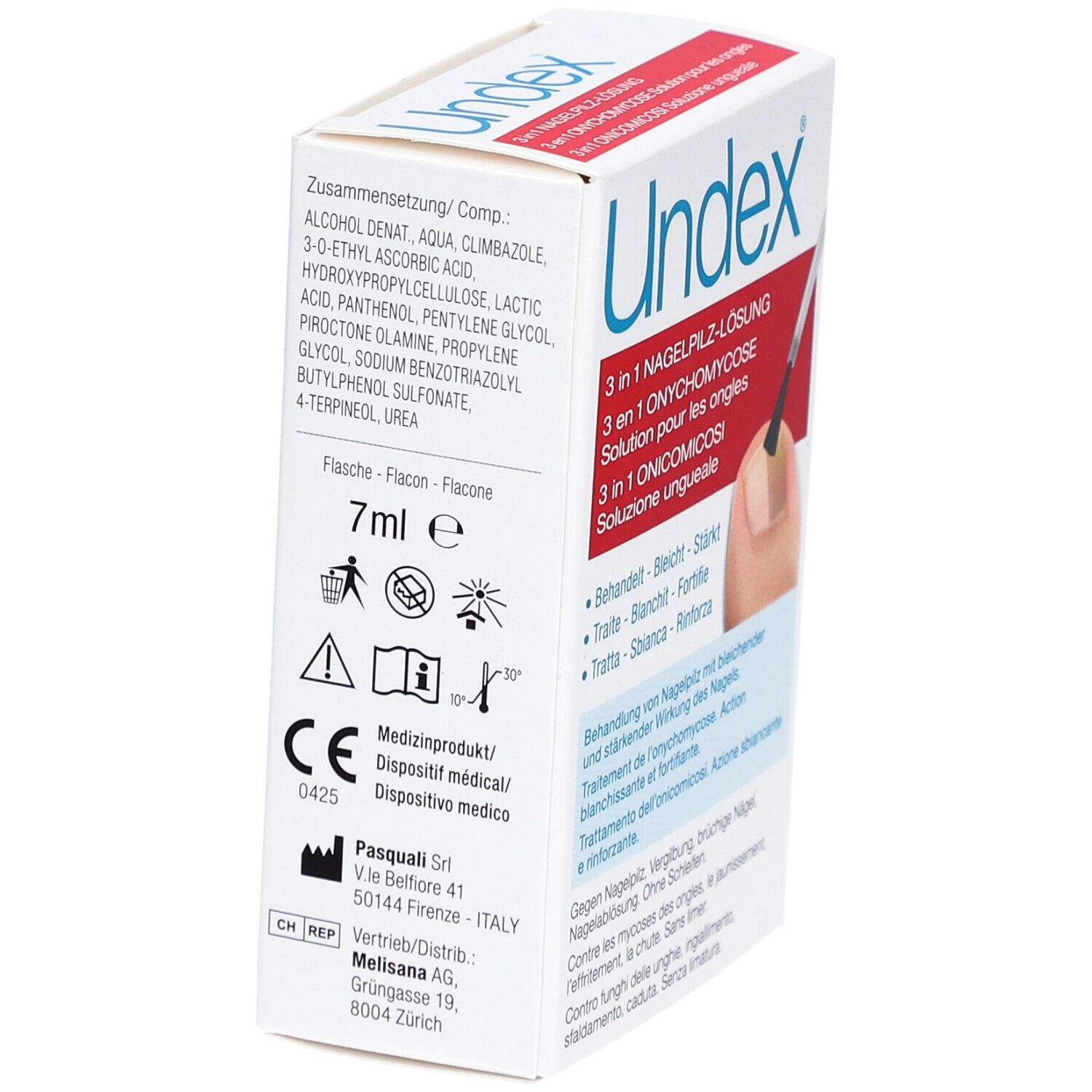 Undex 3-in-1 Onychomycosis Nageloplossing