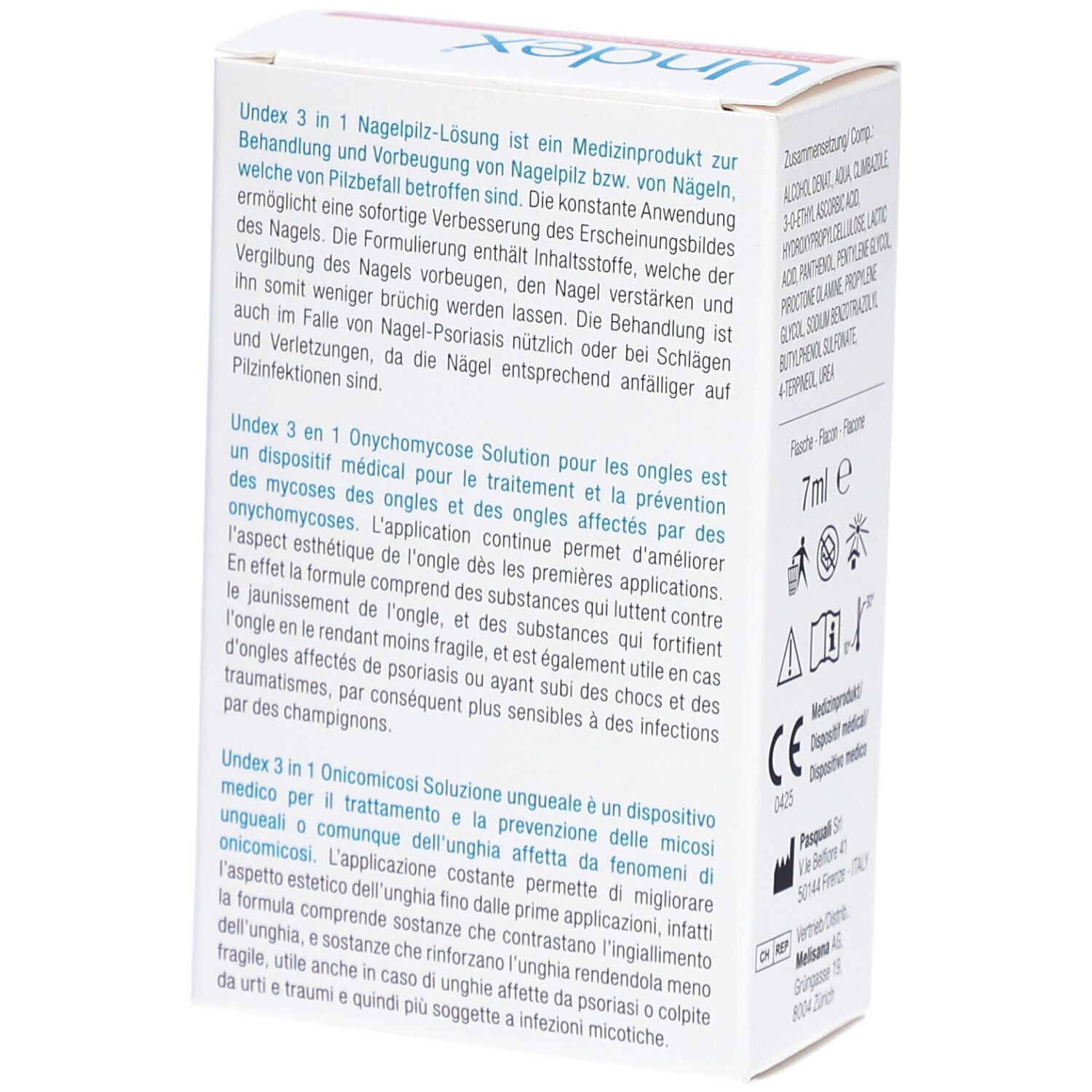 Undex 3-in-1 Onychomycosis Nageloplossing