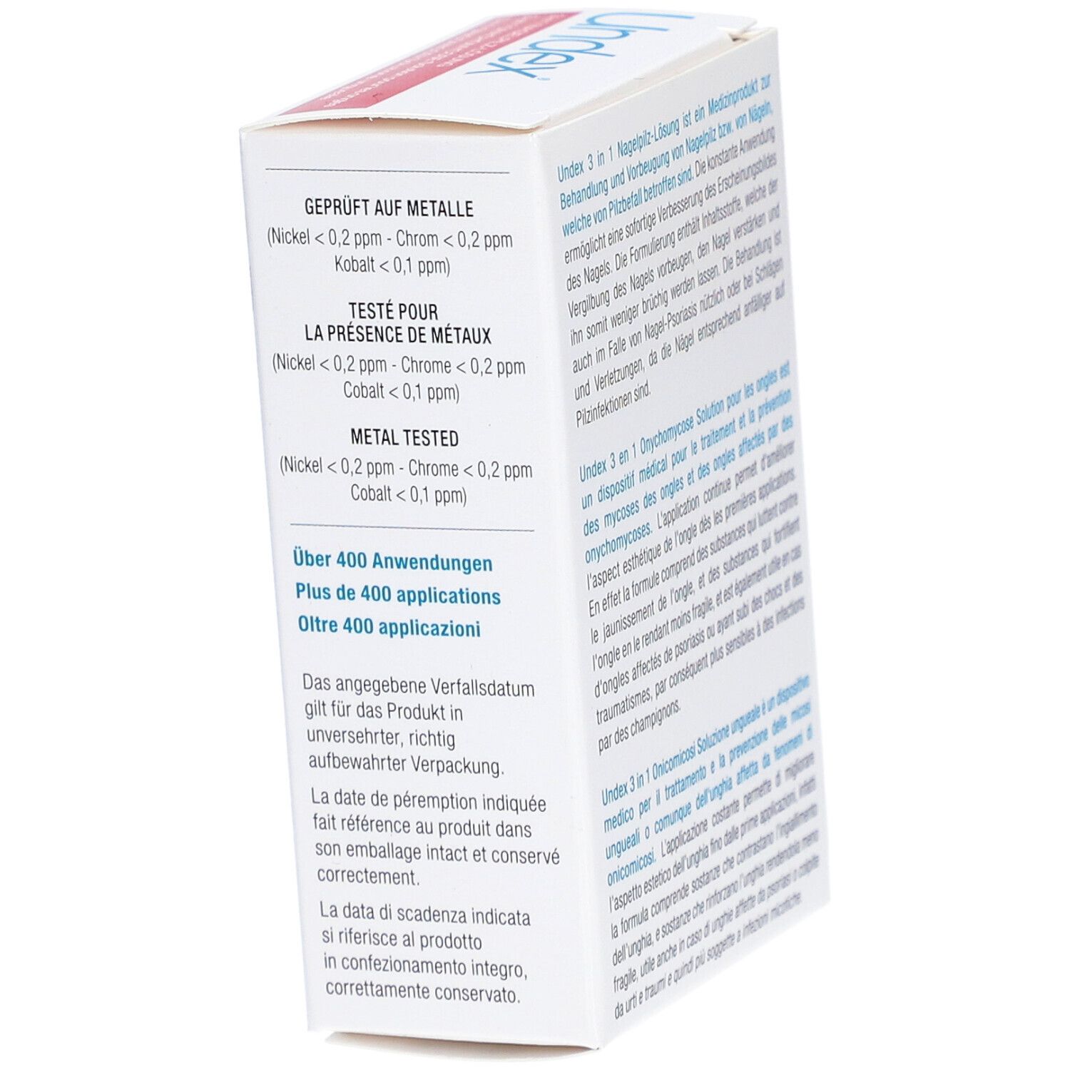 Undex 3-in-1 Onychomycosis Nageloplossing