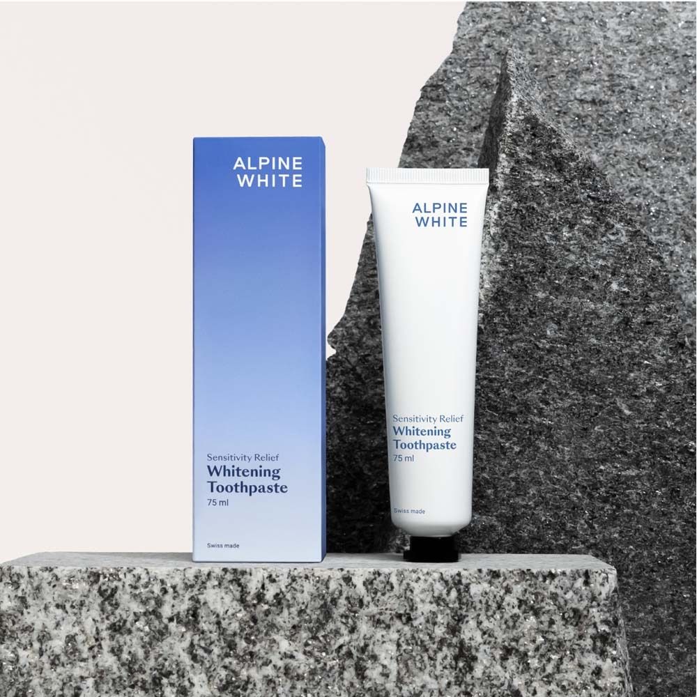 ALPINE WHITE Dentifrice blanchissant soulagement de la sensibilité