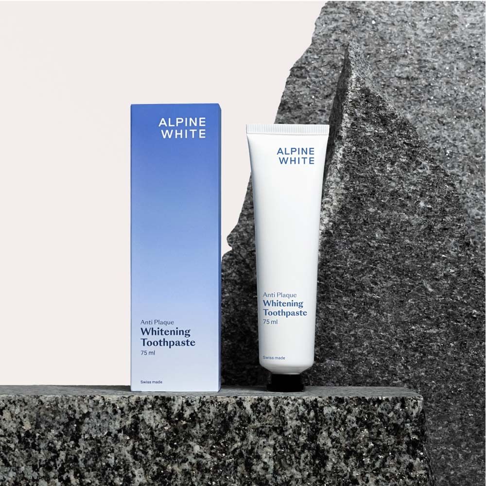 ALPINE WHITE Dentifrice blanchissant anti-plaque