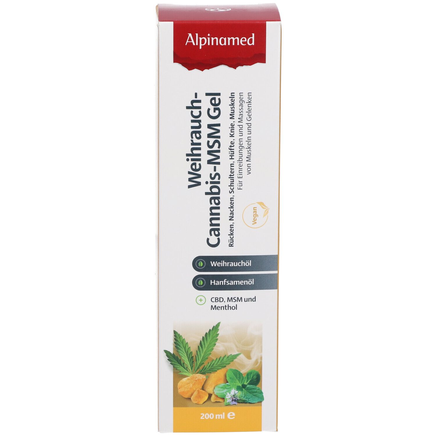 Alpinamed Wierook-Cannabis-MSM Gel