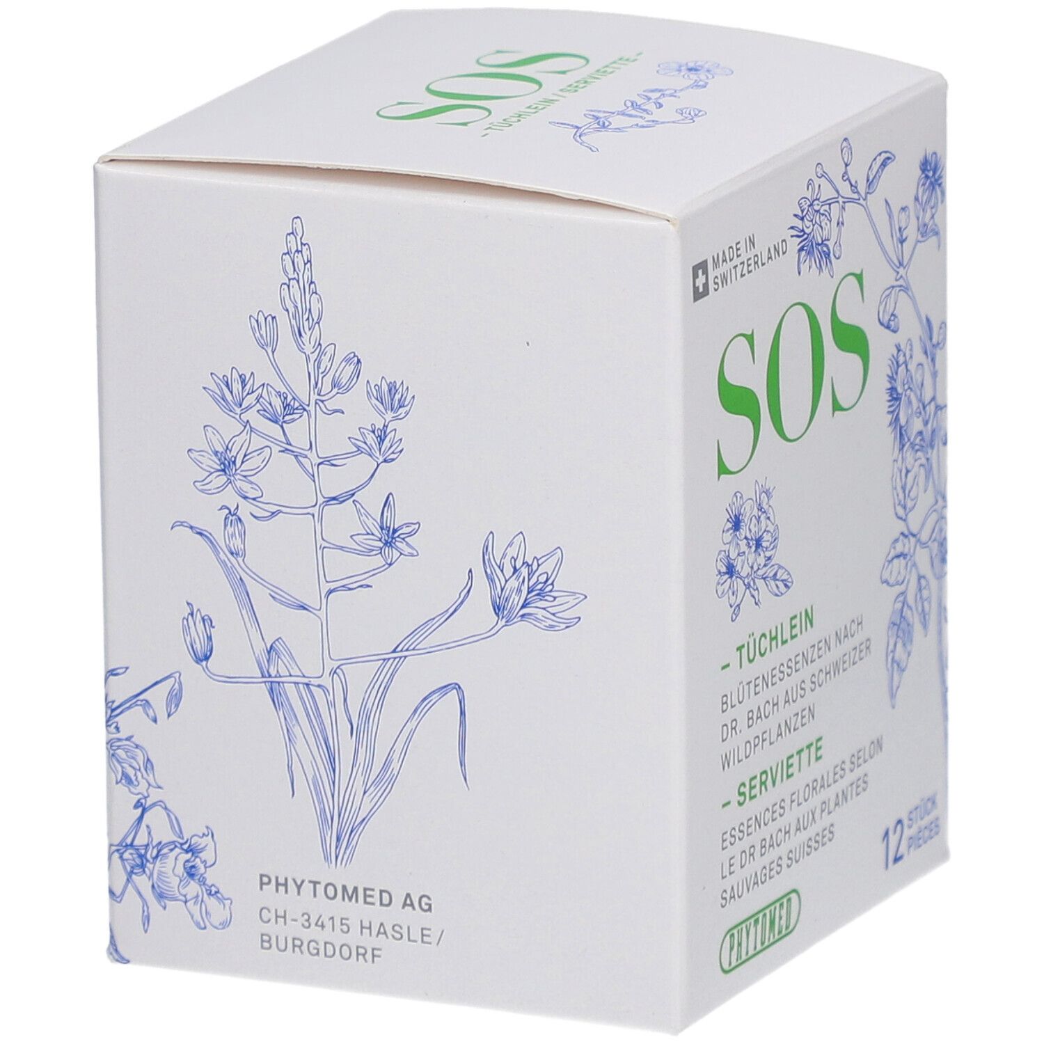 Serviette SOS PHYTOMED