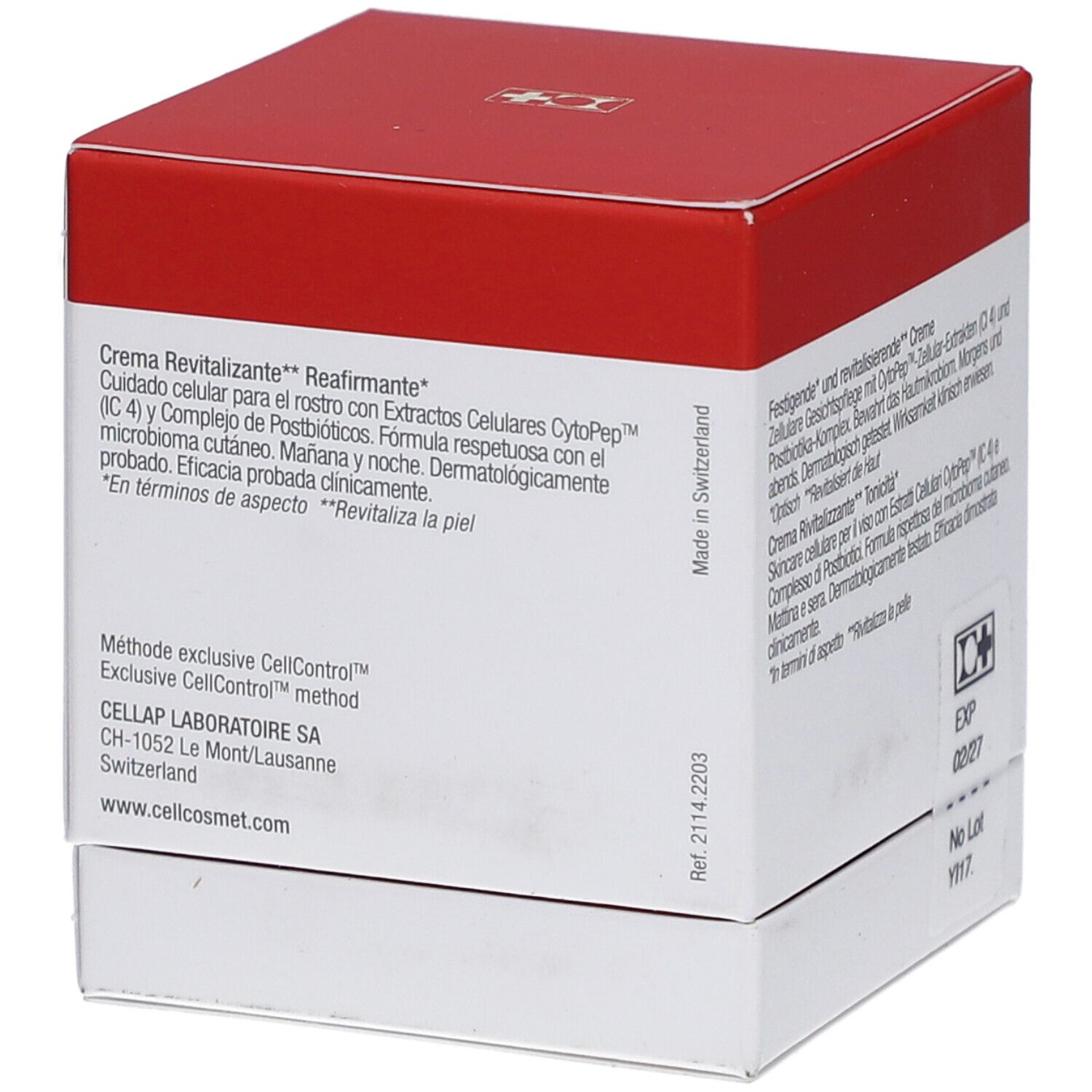 Cellcosmet Concentré Crème Revitalisante Fermeté*