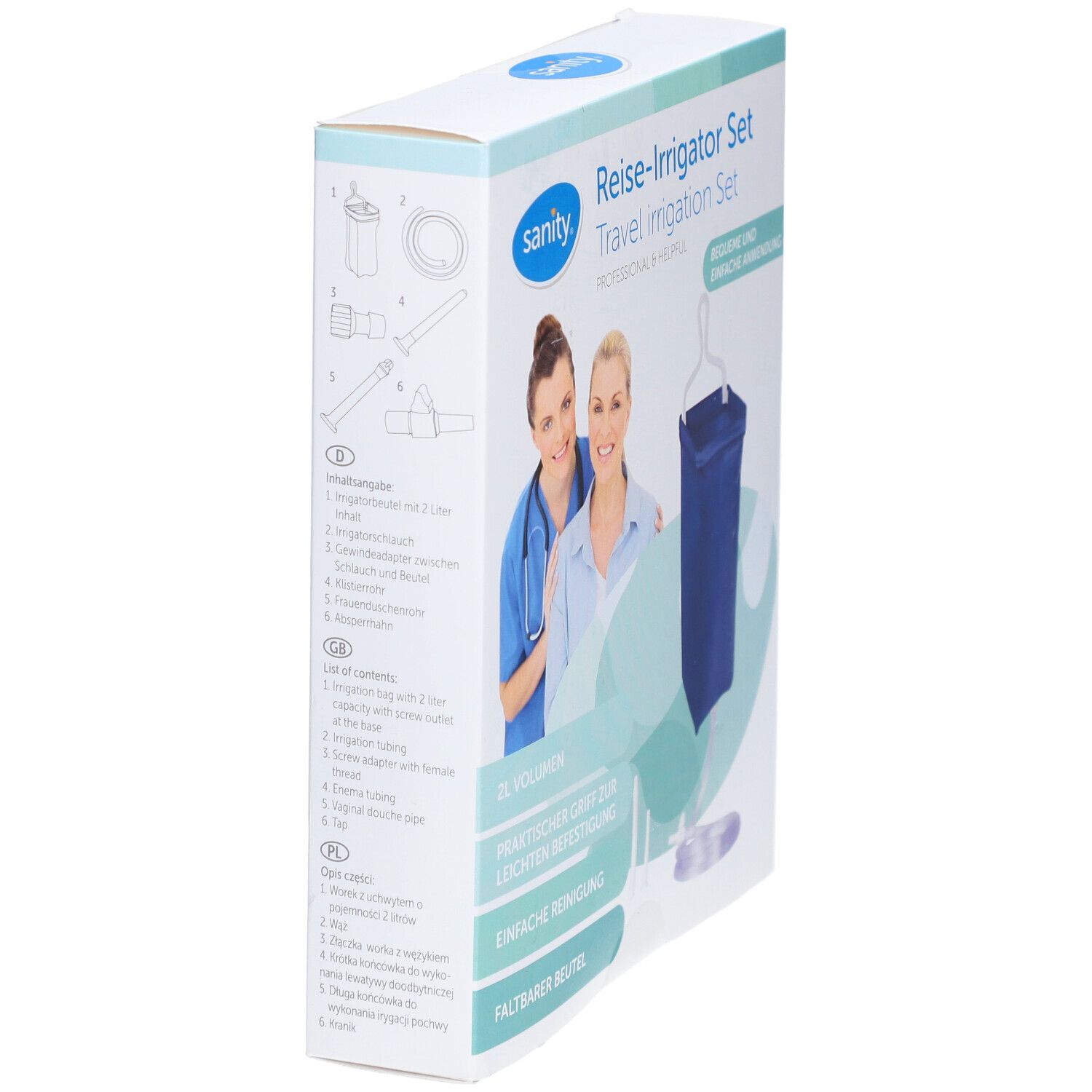 Sanity Irrigator Complete Reisset