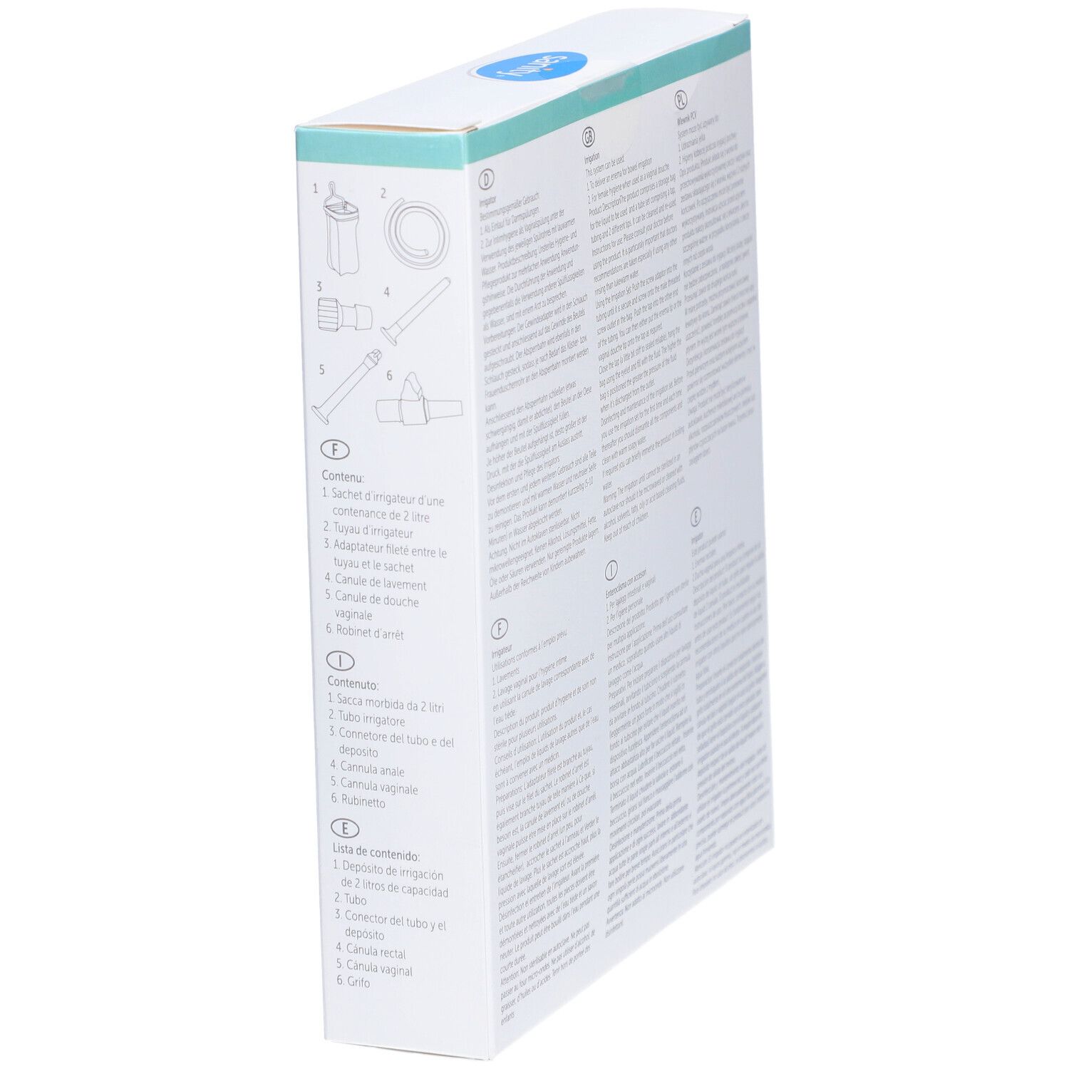 Sanity Irrigator Complete Reisset