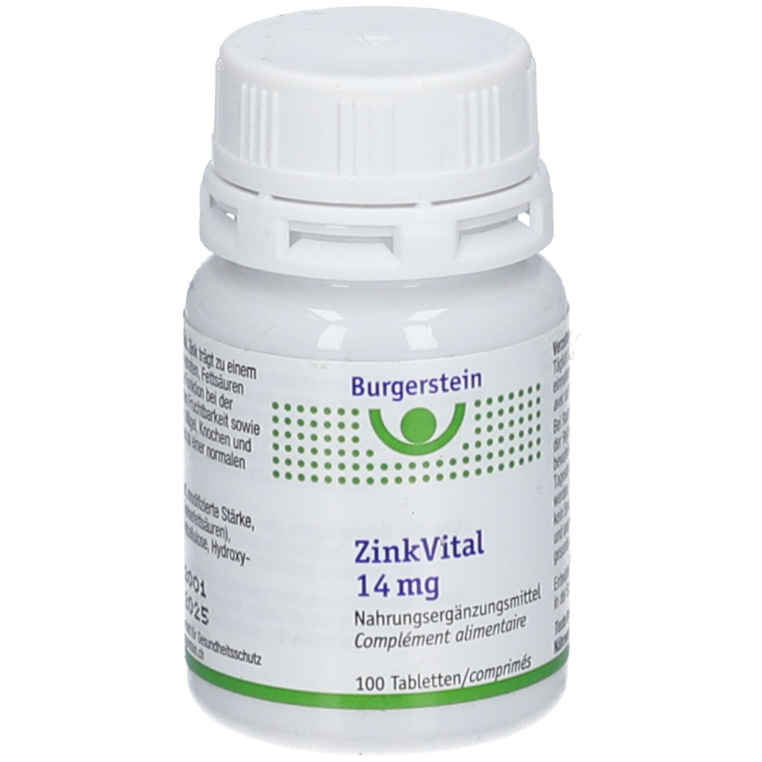 Burgerstein ZinkVital 14 mg