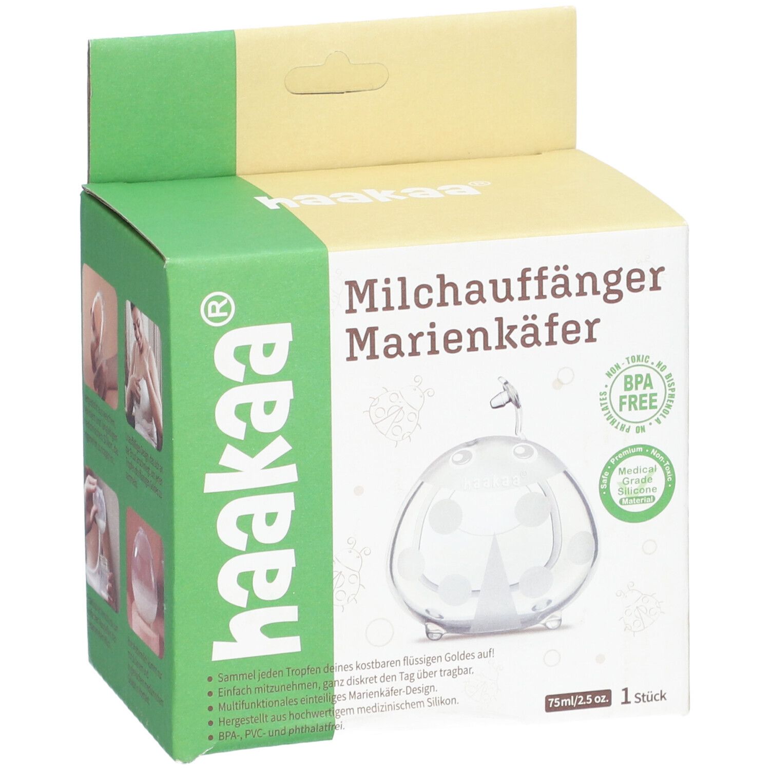 HAAKAA® Collecteur de lait 75 ml