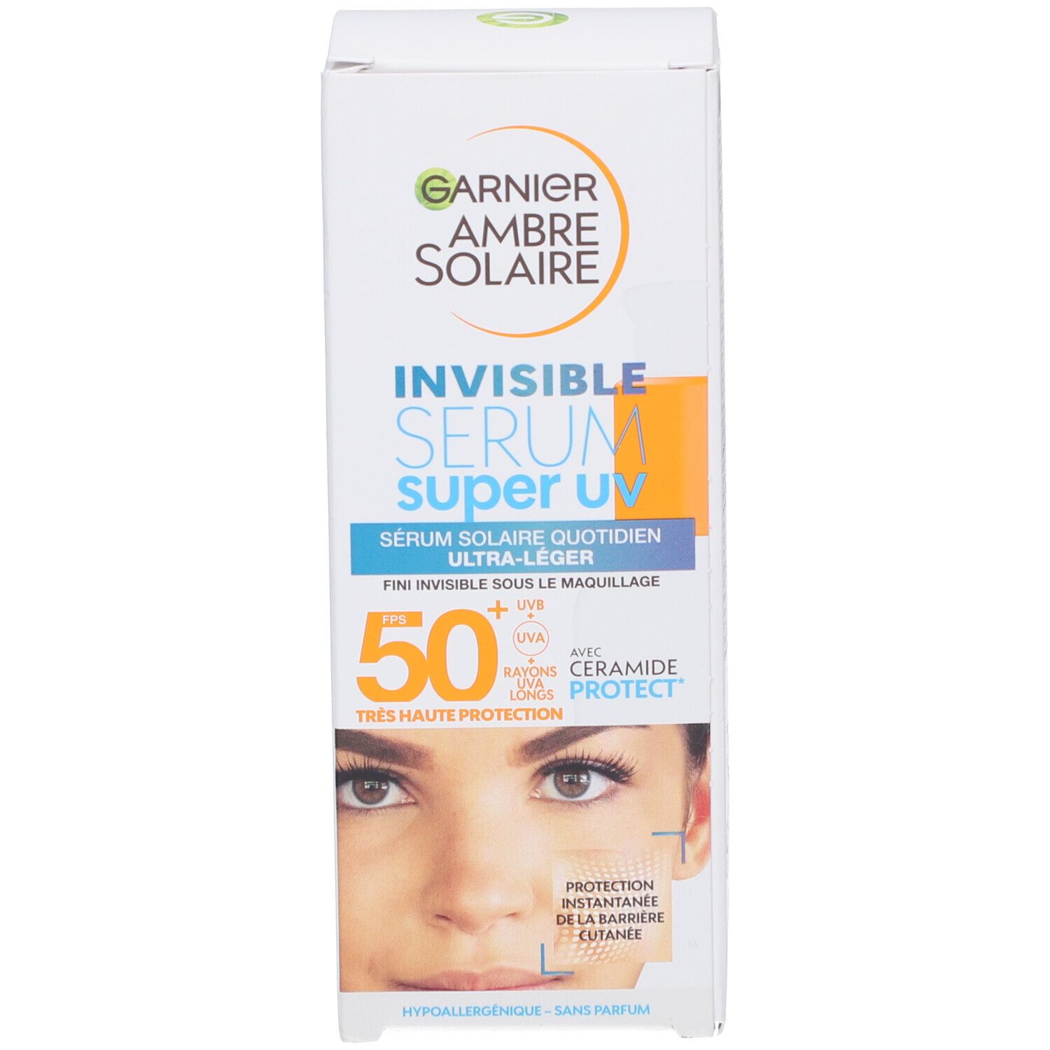 Garnier Invisible Serum Super UV SPF50+ | Tegen UVA en UVB | Alle huidtypes