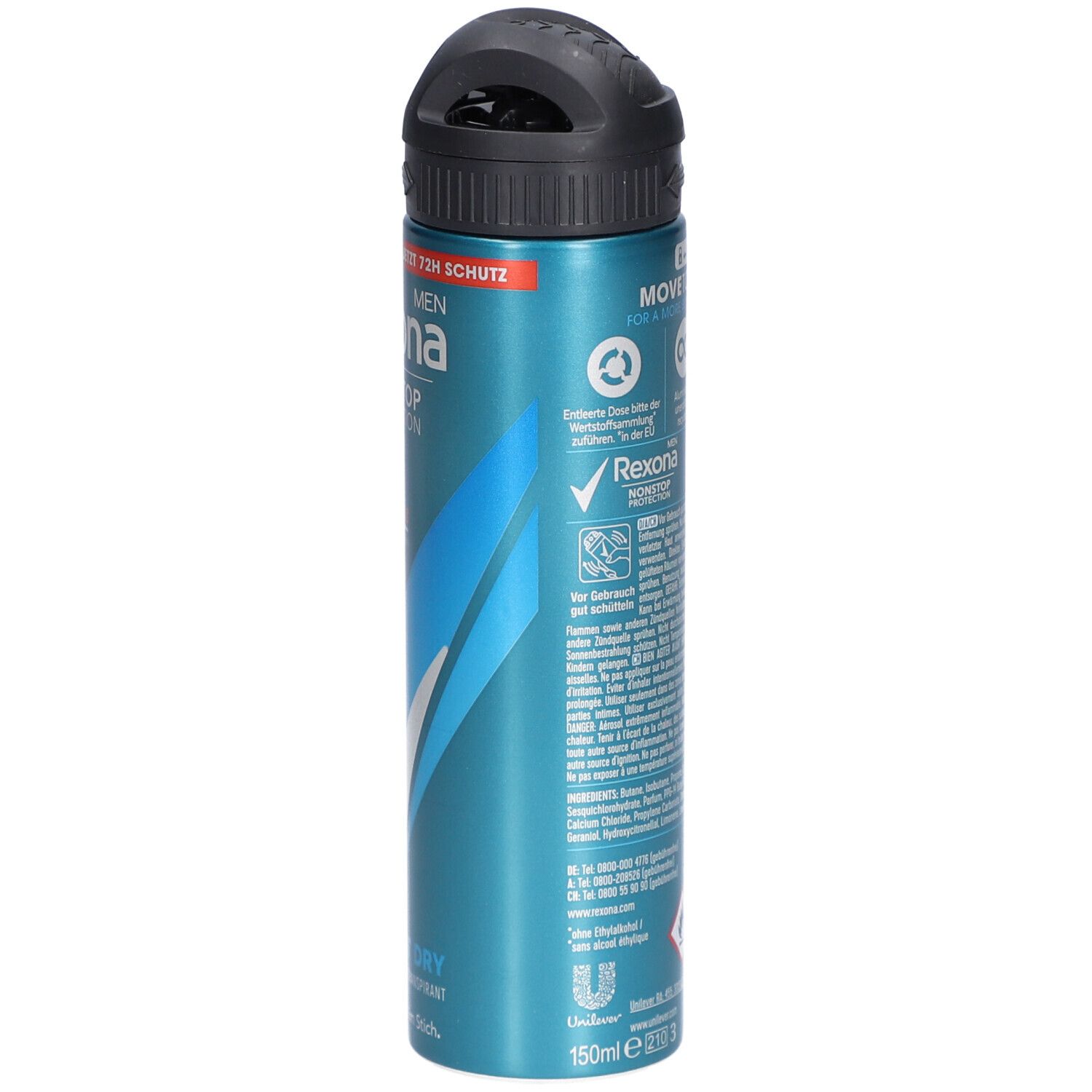 Rexona Men Déodorant et spray Nonstop Protection Cobalt Dry