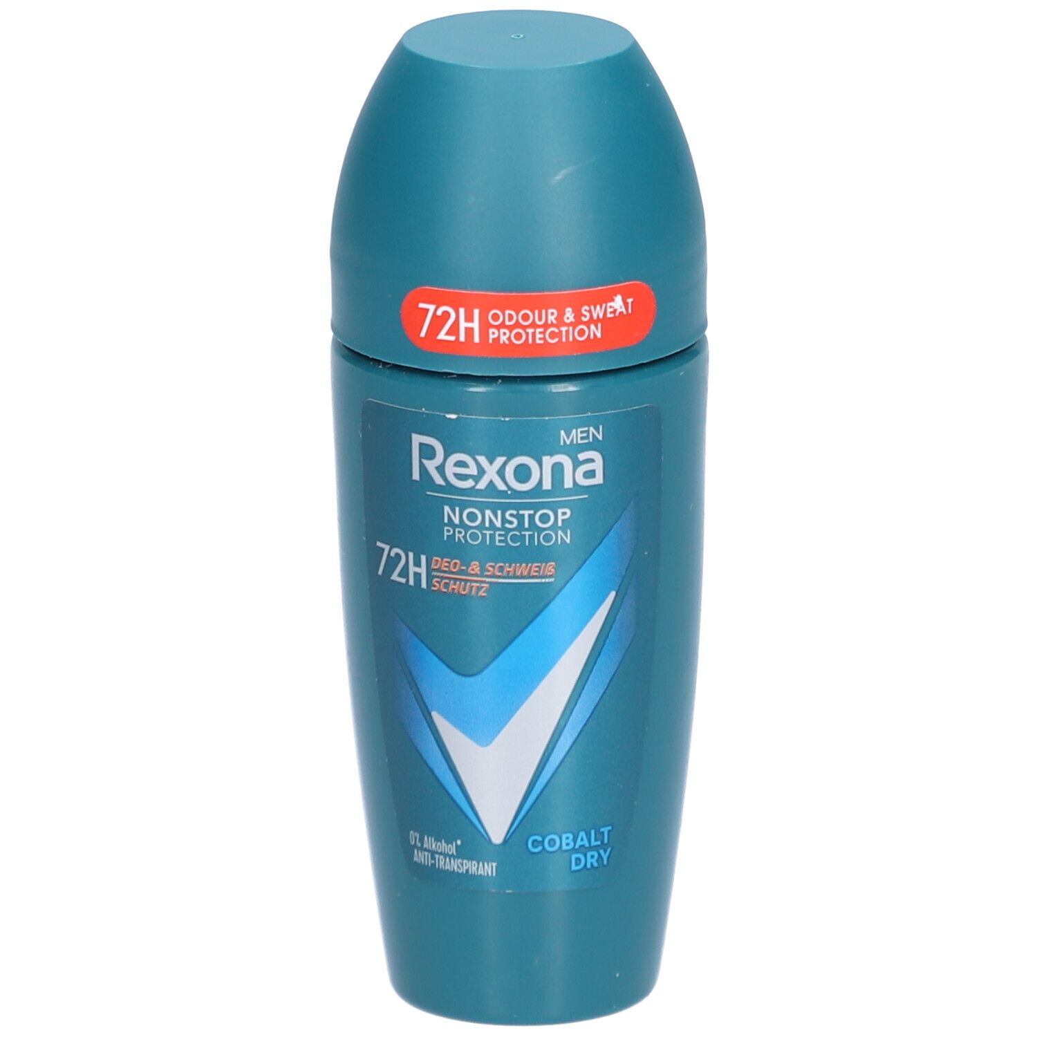 Rexona® Men Antitranspirant Deo Roll-on Nonstop Protection 72 H Kobalt Droog
