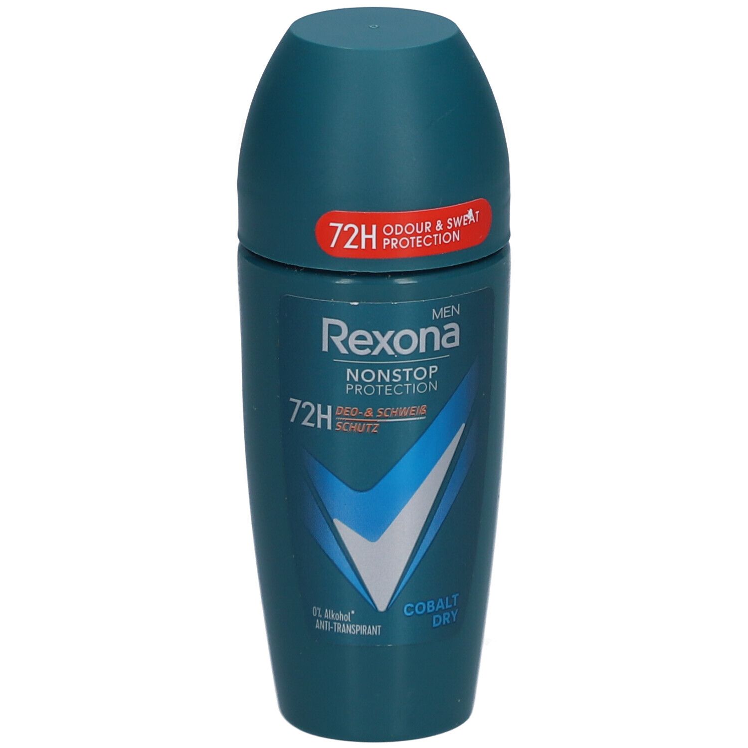 Rexona® Men Antitranspirant Deo Roll-on Nonstop Protection 72 H Kobalt Droog