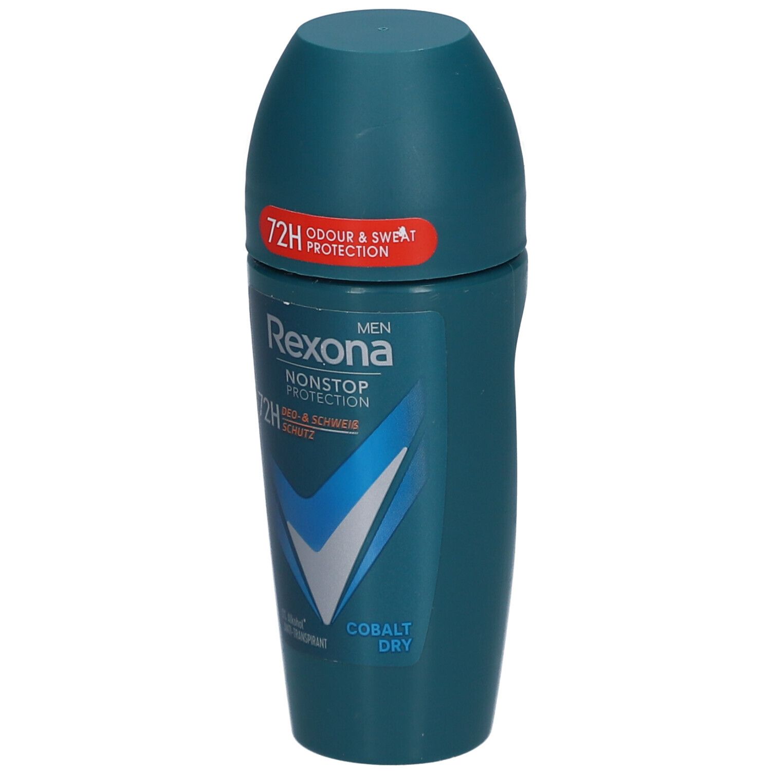 Rexona® Men Antitranspirant Deo Roll-on Nonstop Protection 72 H Kobalt Droog