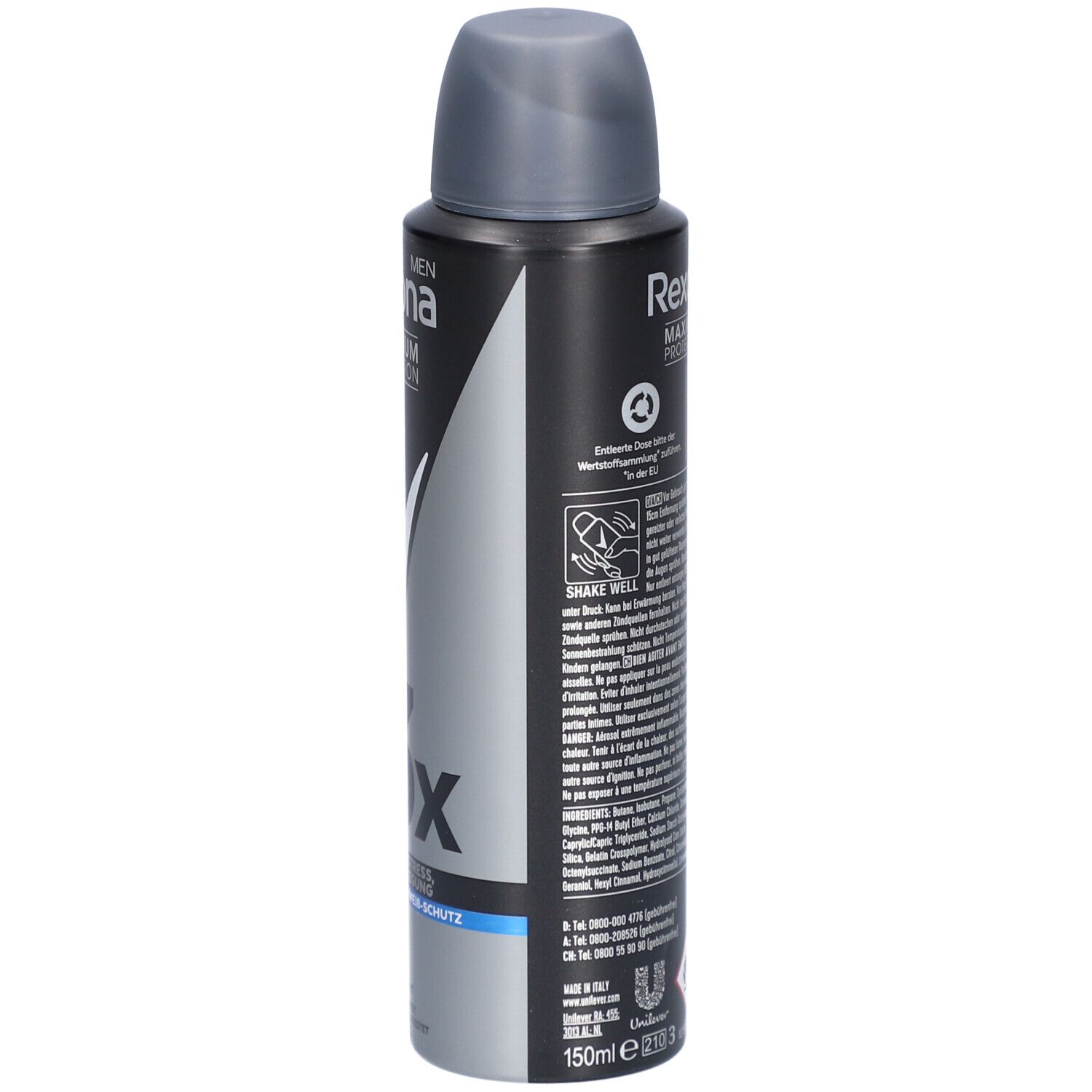 Rexona® Men Antiperspirant Deodorant spay Maximale Bescherming 96u Cobalt Dry