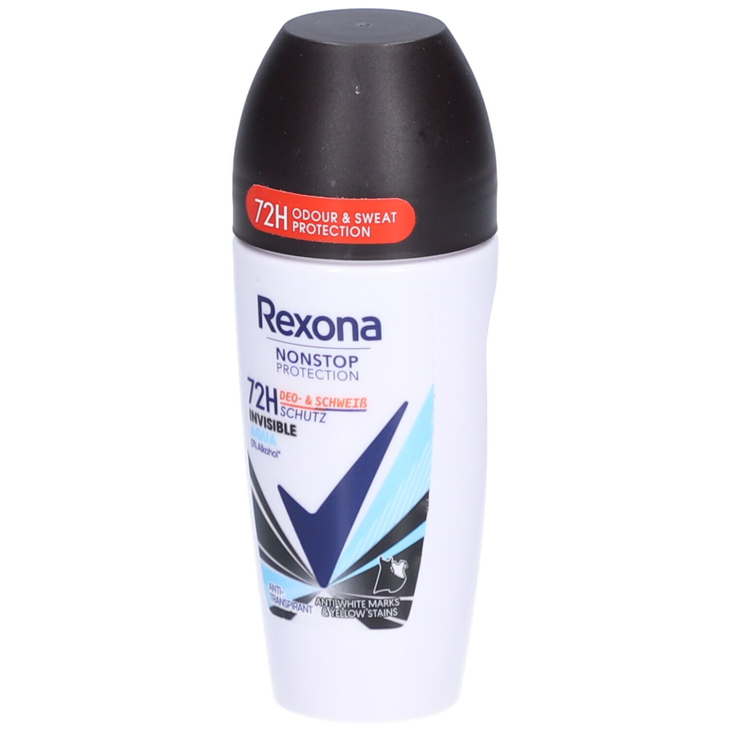 Rexona® Antitranspirant Deo Roll-on Nonstop Protection 72 H Invisible Aqua