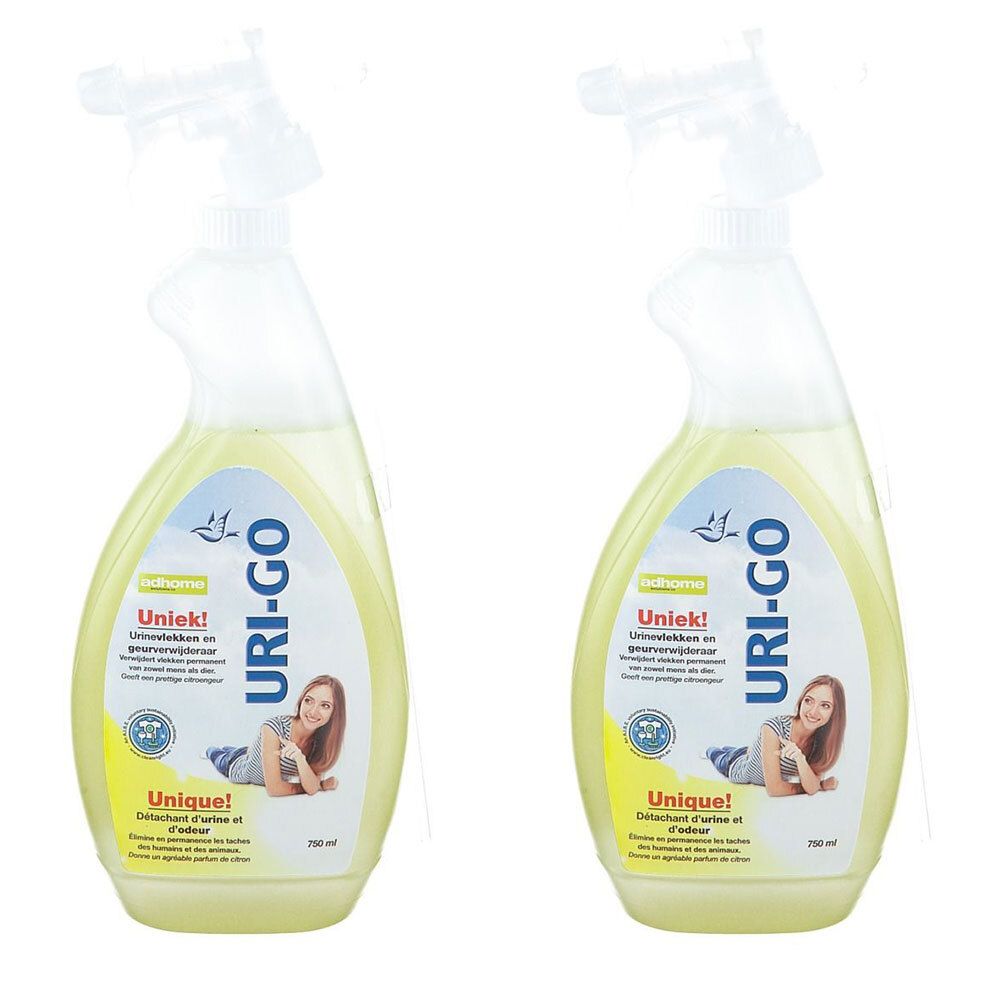 Uri-Go Urinespray verwijderaar geurtjes/vlekken