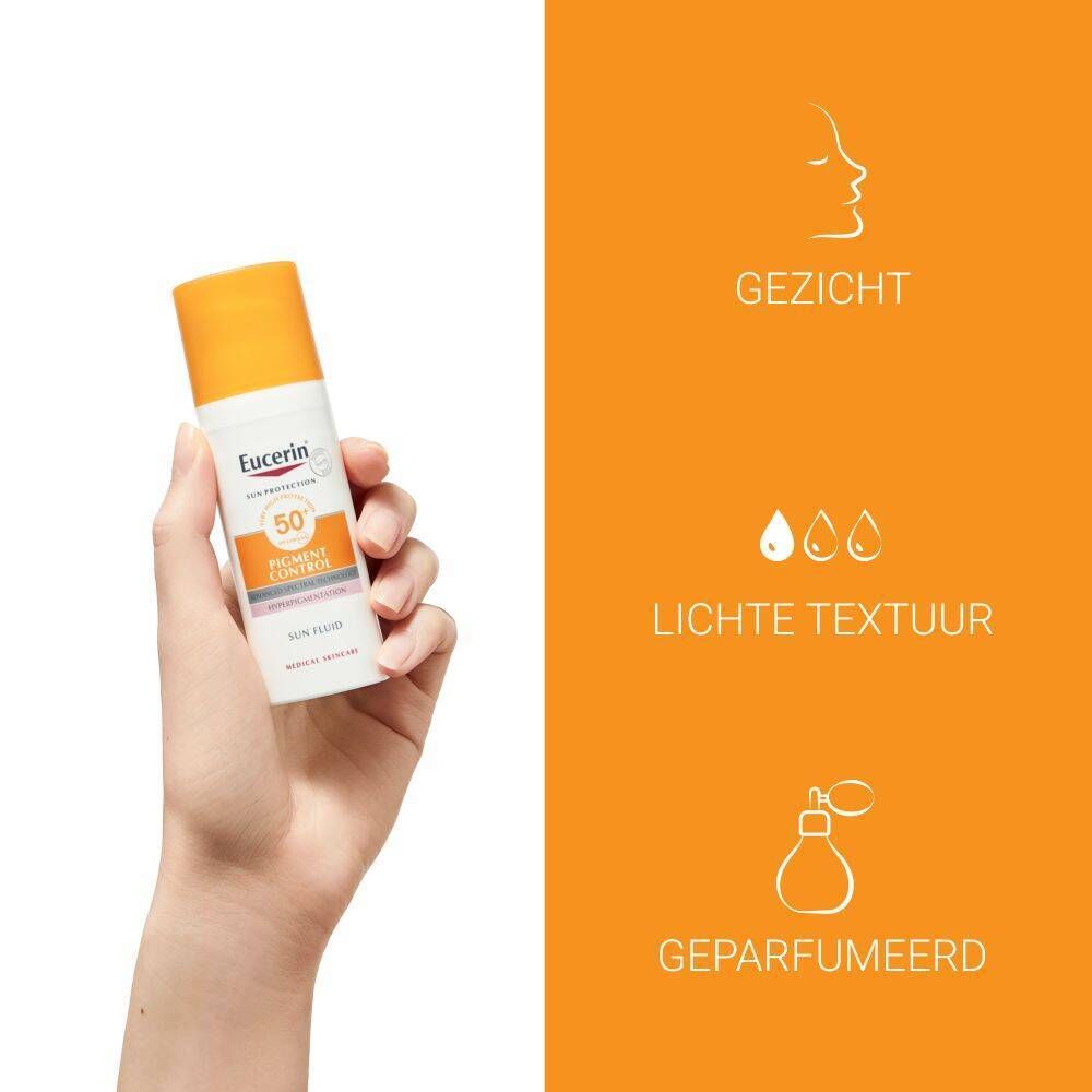 Eucerin: Gezicht, lichte textuur, geparfumeerd.