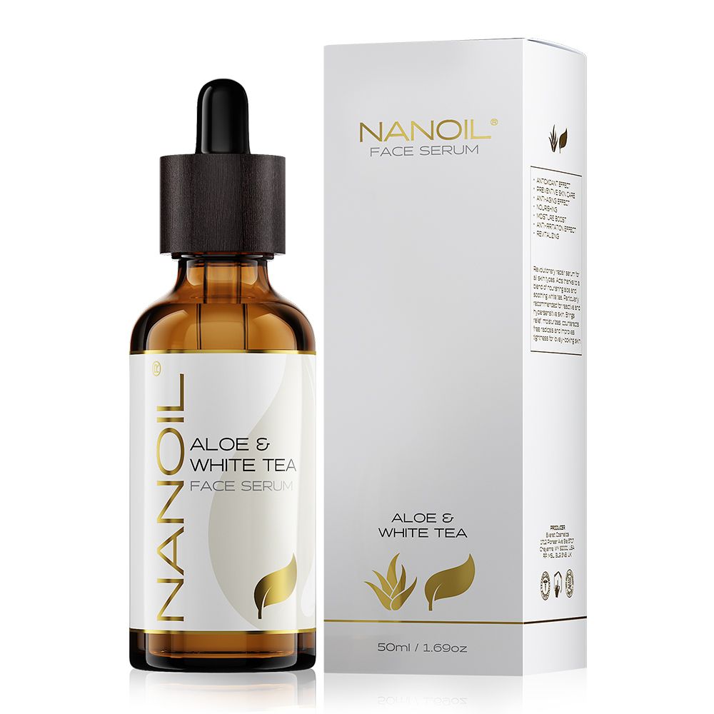 NANOIL® Sérum pour le visage à l'aloès et au thé blanc