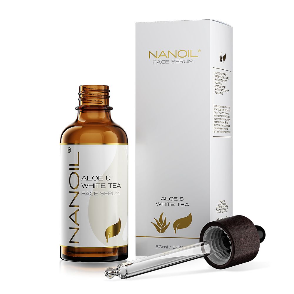 NANOIL® Sérum pour le visage à l'aloès et au thé blanc