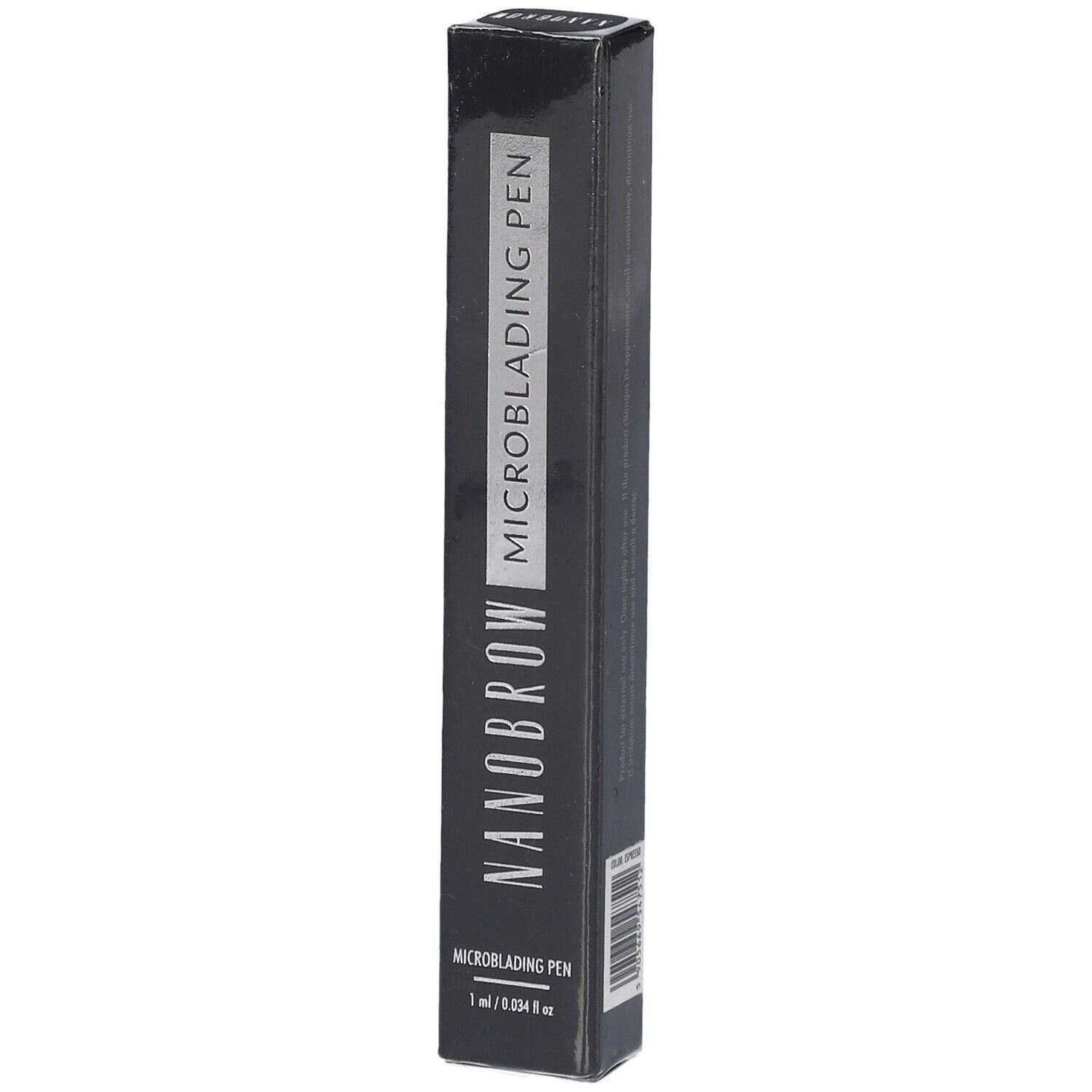 Emballage d'un stylo microblading Nanobrow.