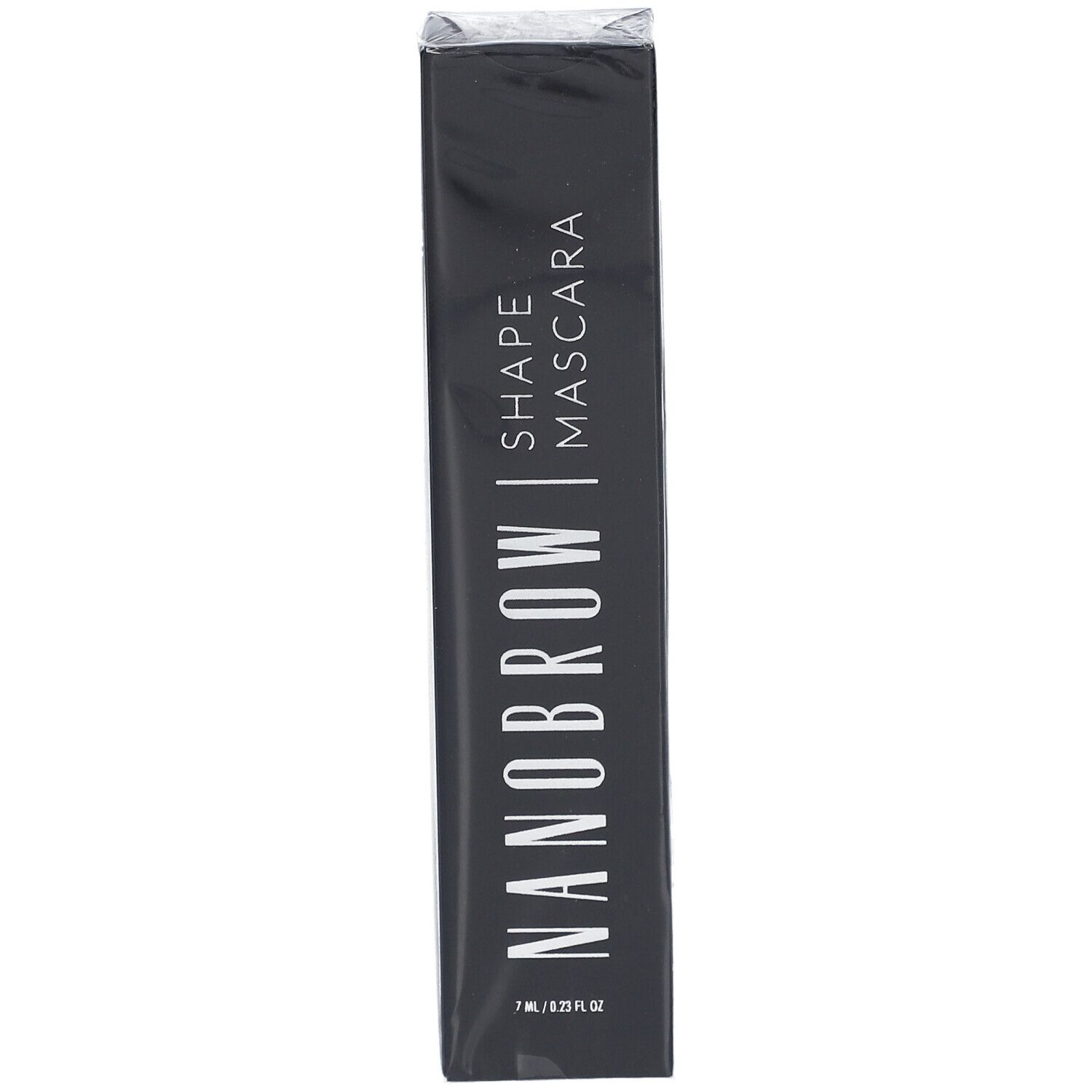 Emballage noir pour mascara Nanobrow Shape, 7 ml / 0.23 fl oz.