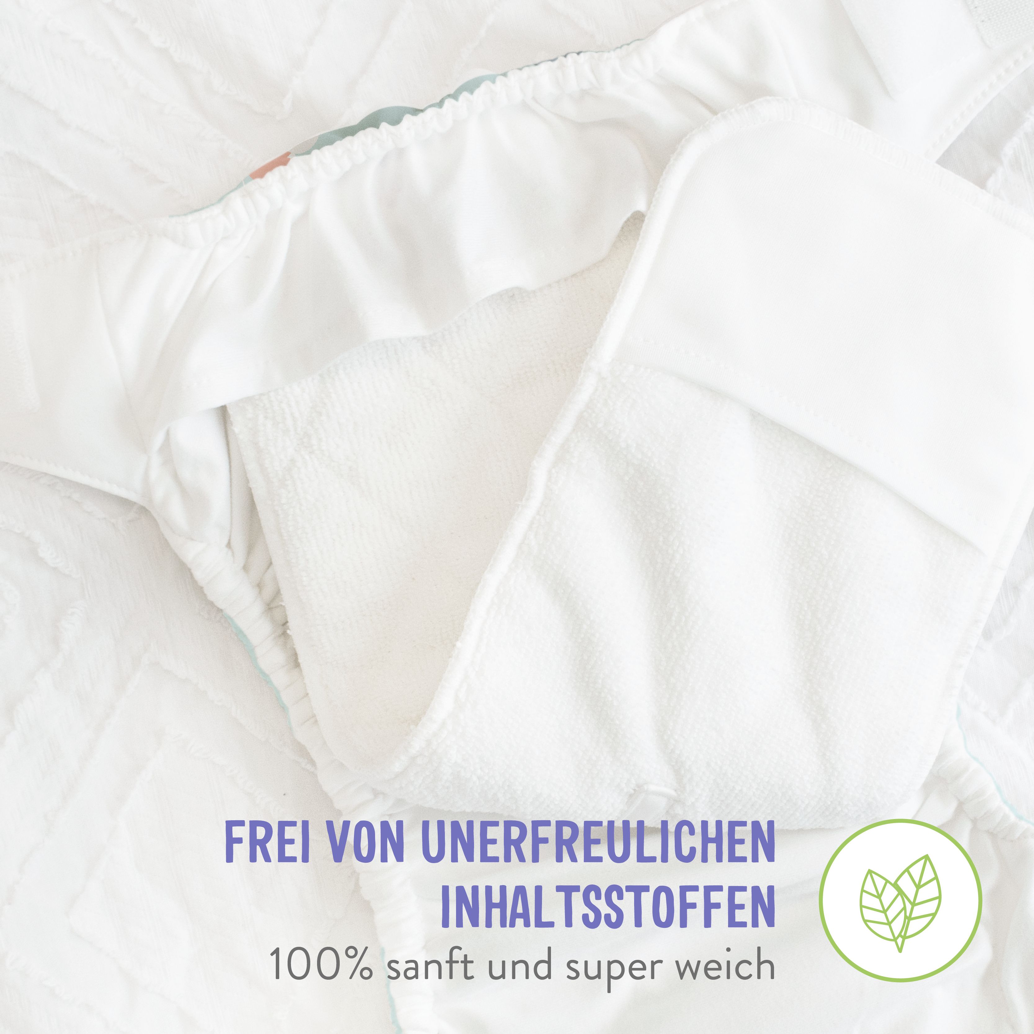 Bambino Mio Miosolo klassieke All-in-One doekluier Aardbei verfrissend