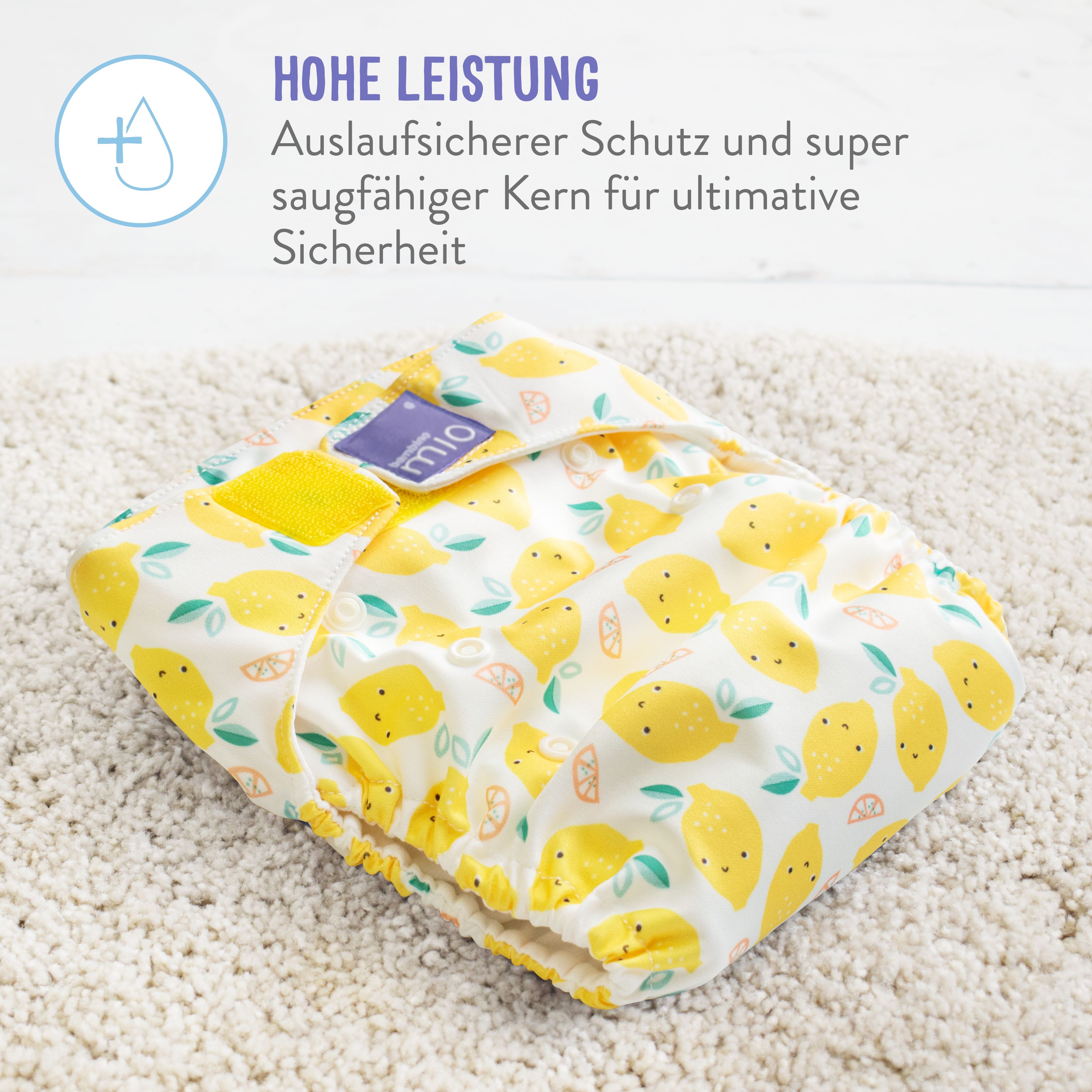 Bambino Moi Miosolo Classic All-in-One Couche-culotte en tissu