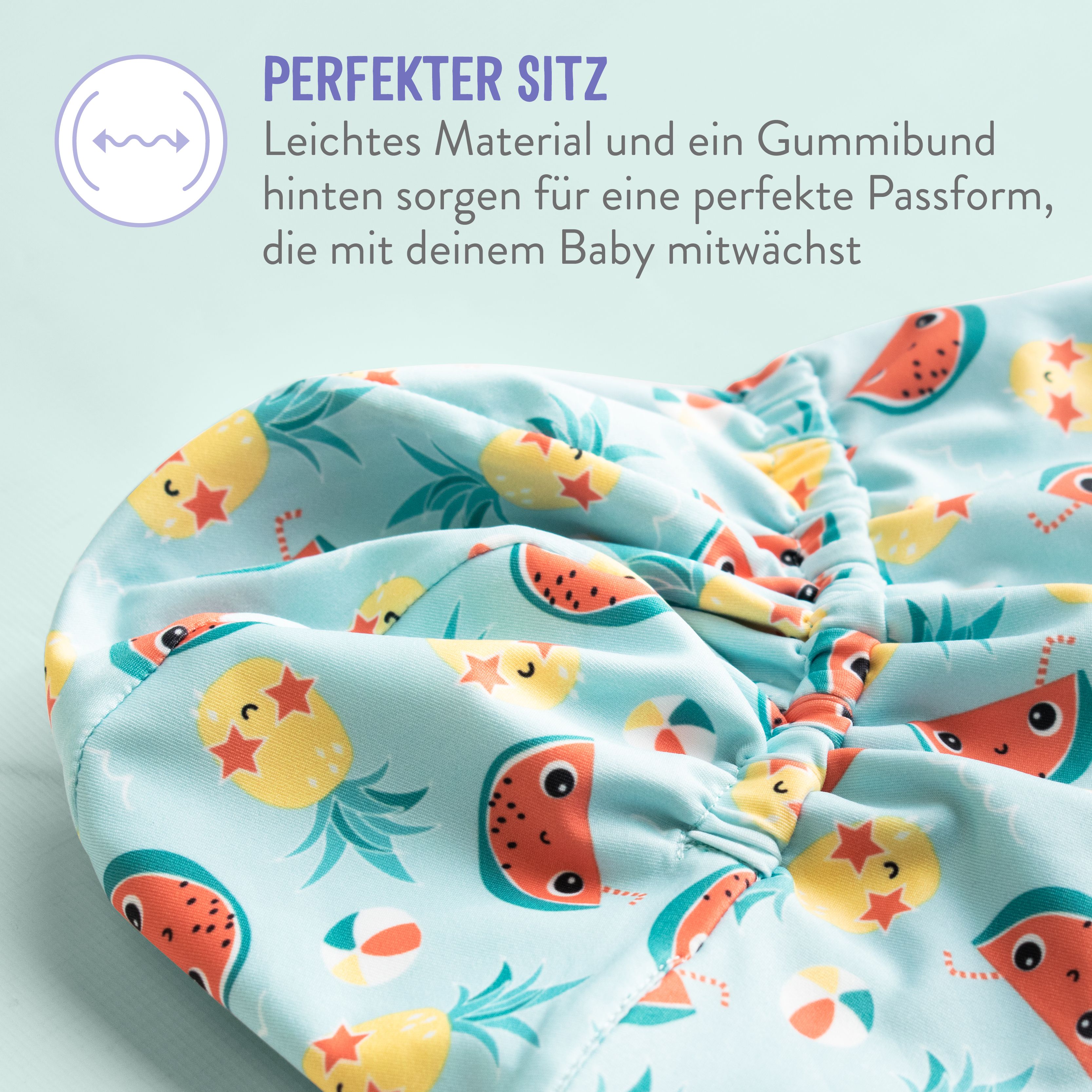 bambino mio omkeerbare zonnehoed