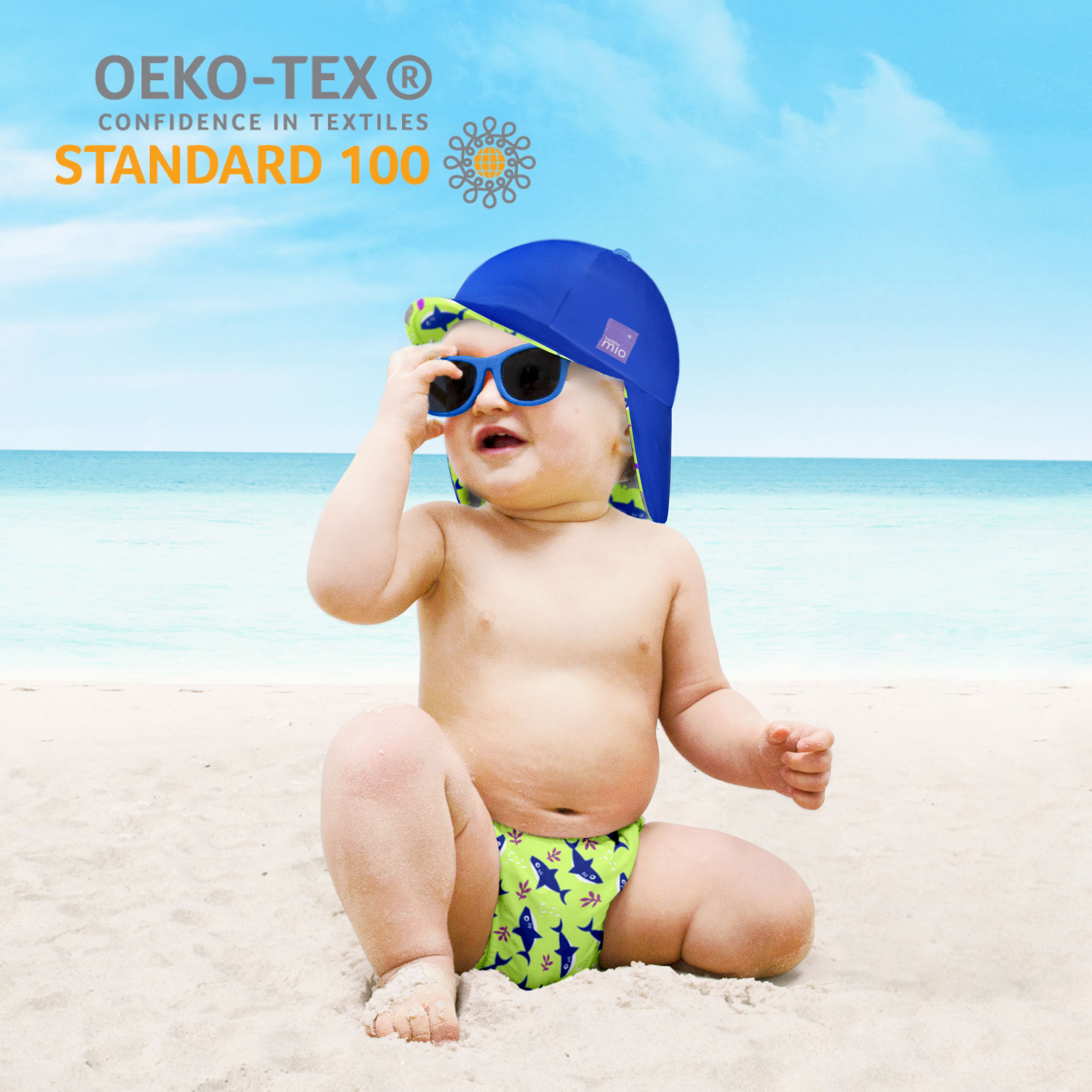 bambino mio omkeerbare zonnehoed