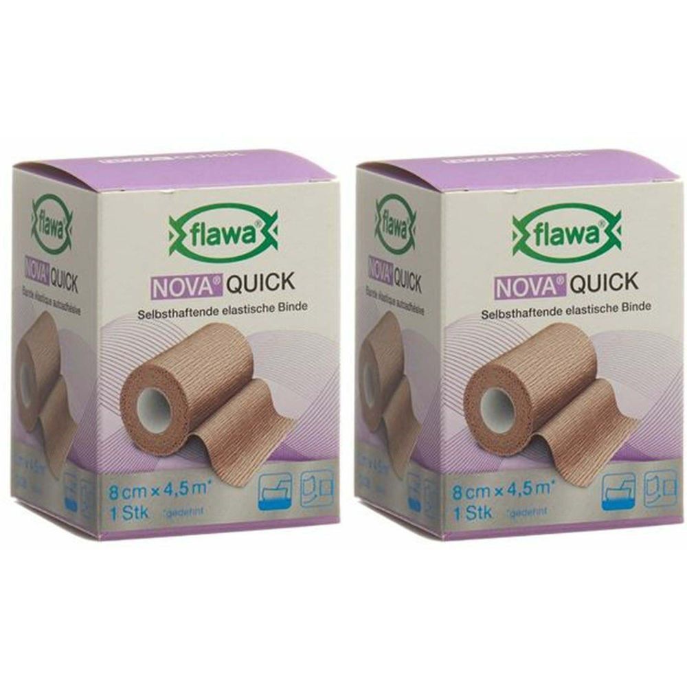 Flawa® Nova® Quick Bande déchirable ashésive 8 cm x 4 m