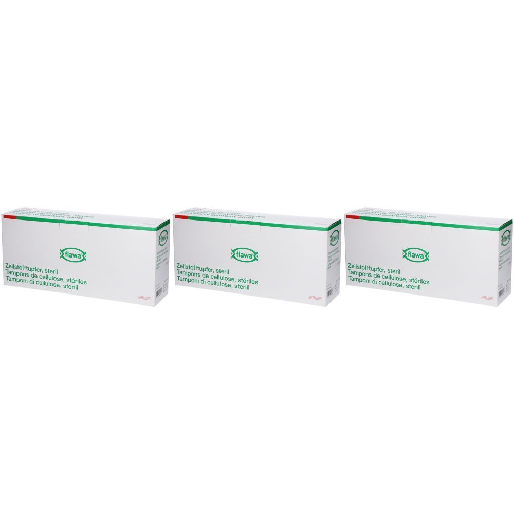 flawa® Tampons de Cellulose Stériles 4 x 5 cm