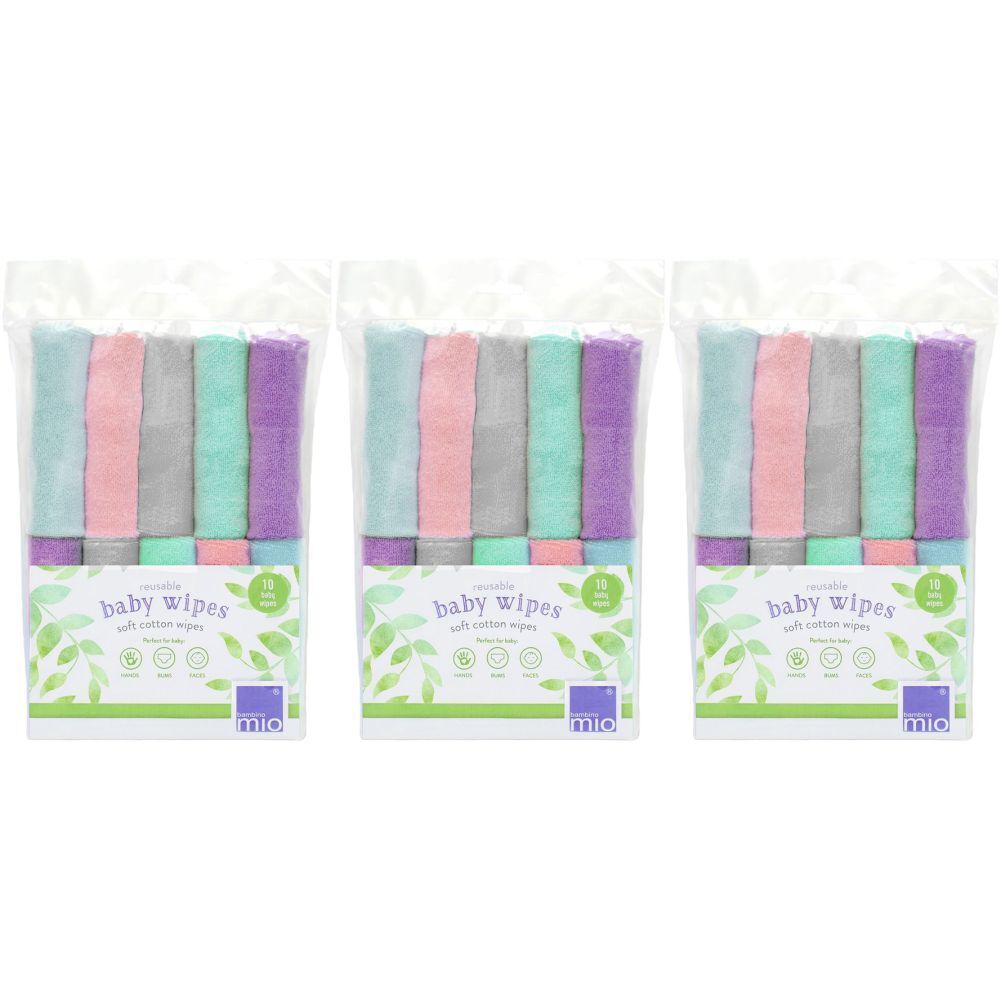 Bambino Mio lingettes humides réutilisables
