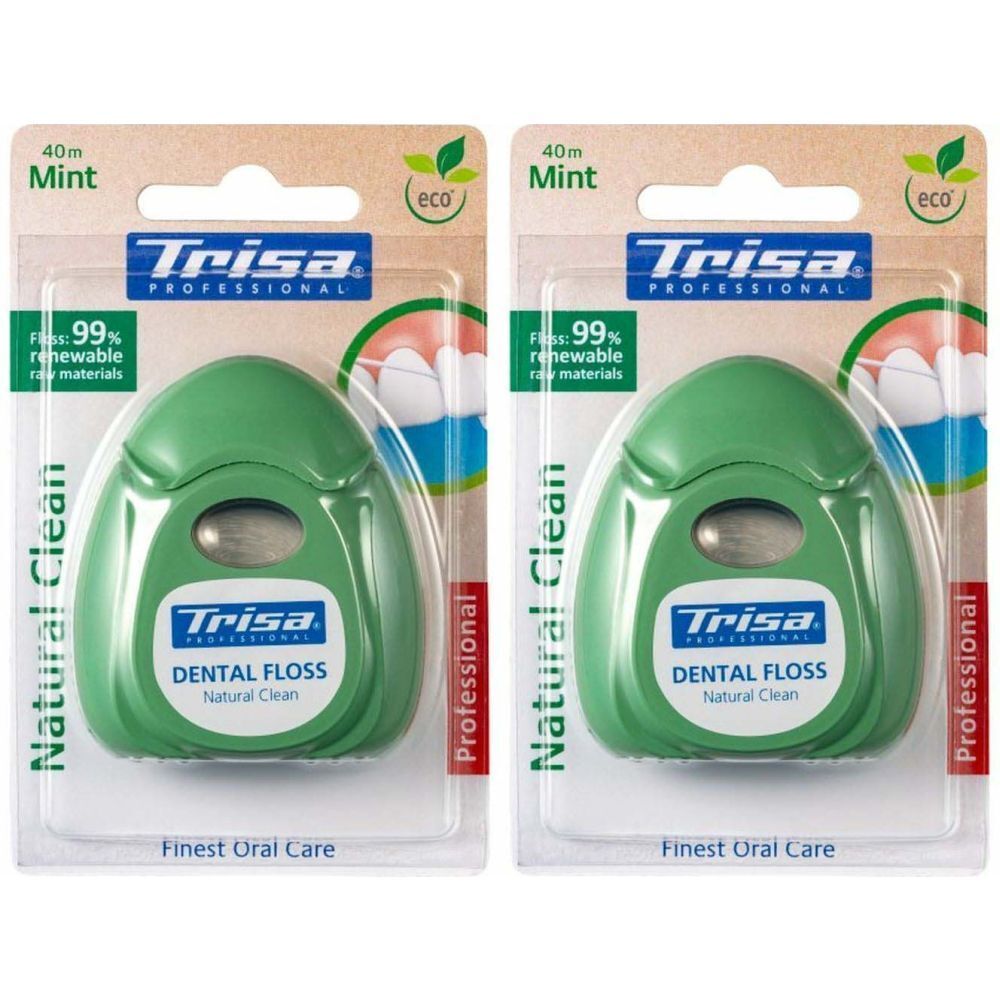 TRISA Fil dentaire Natuurlijk schoon