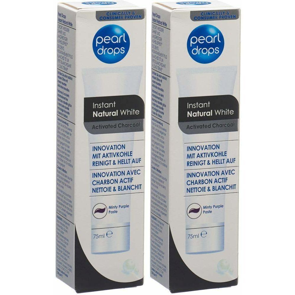PEARL DROPS Instant Natural White Tb 75 ml x2