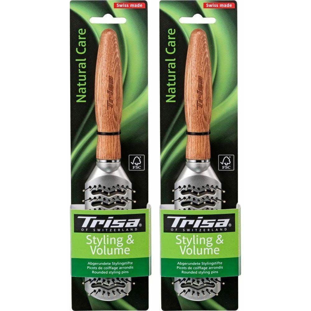 TRISA Natural Care Brosse à cheveux Styling & Volume