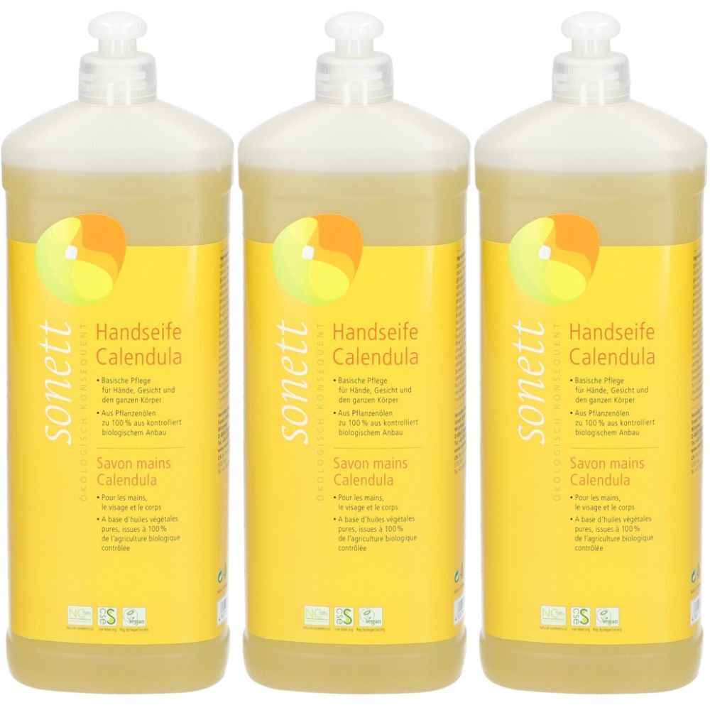 SONETT Savon liquide mains, visage & corps Calendula