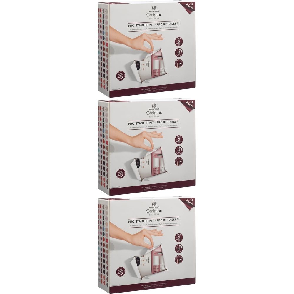 ALESSAN Striplac Pro Starter Kit + Trial pack
