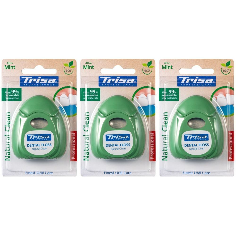 TRISA Fil dentaire Natuurlijk schoon