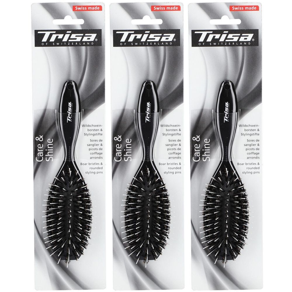 TRISA Basic Brosse à cheveux borstel klein mixte