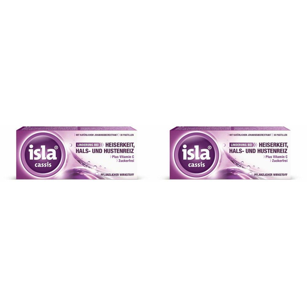 ISLA® Keelpastilles Zwarte Bes