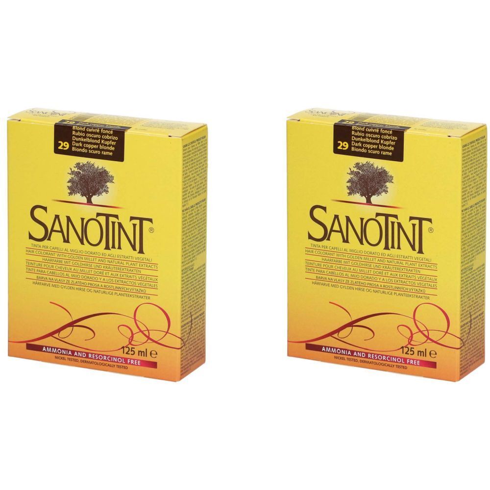 SANOTINT® Teinture pour les cheveux 29 Blond cuivré foncé