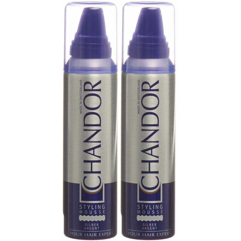 Chandor Colour Stylingmousse Zilver