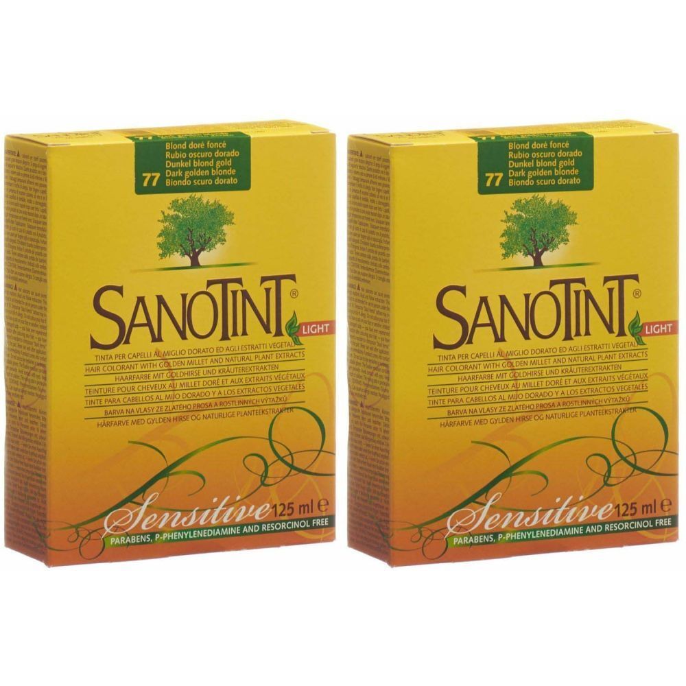 SANOTINT Sensitive Hair Colour 77 Dark Gold Blonde
