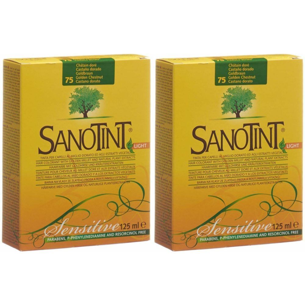 SANOTINT Sensitive Hair Dye 75 goudbruine kleur