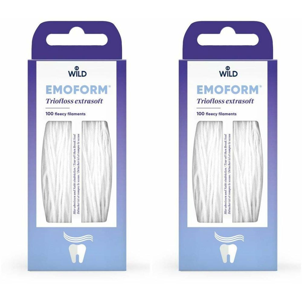 EMOFLUOR® Triofloss® fil dentaire extra-souple