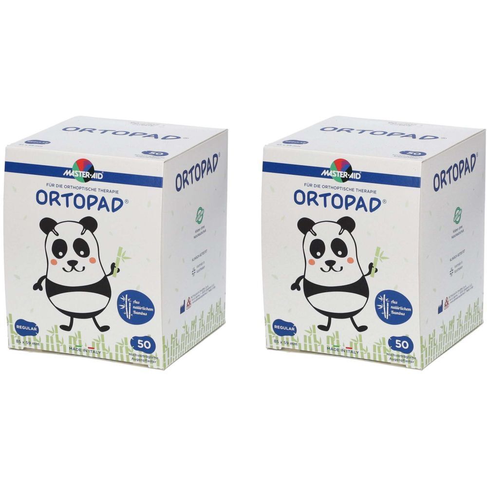 Ortopad Blanc Normaal oogkompres 85 x 59 mm